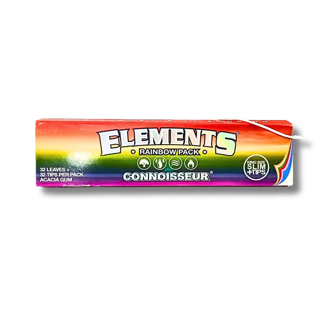 Elements Rainbow Connoisseur With Tips - King Size