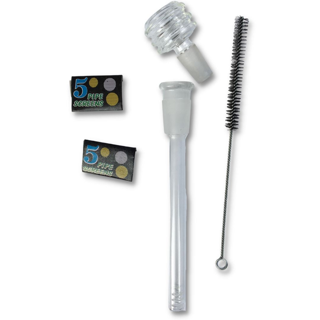 Glass Shooter With Removeable Downstem (14.4mm)