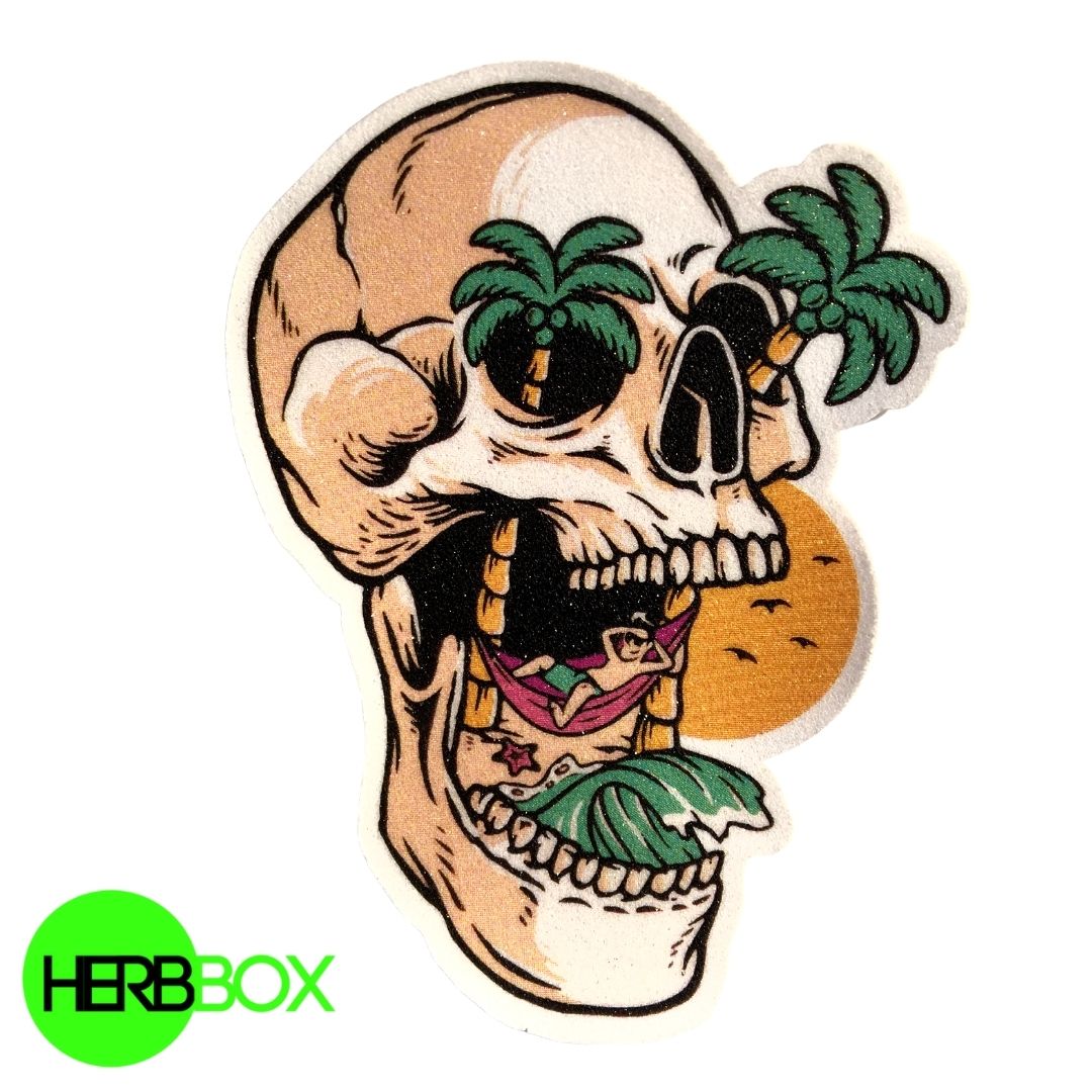 Trippy Skull - Sticker