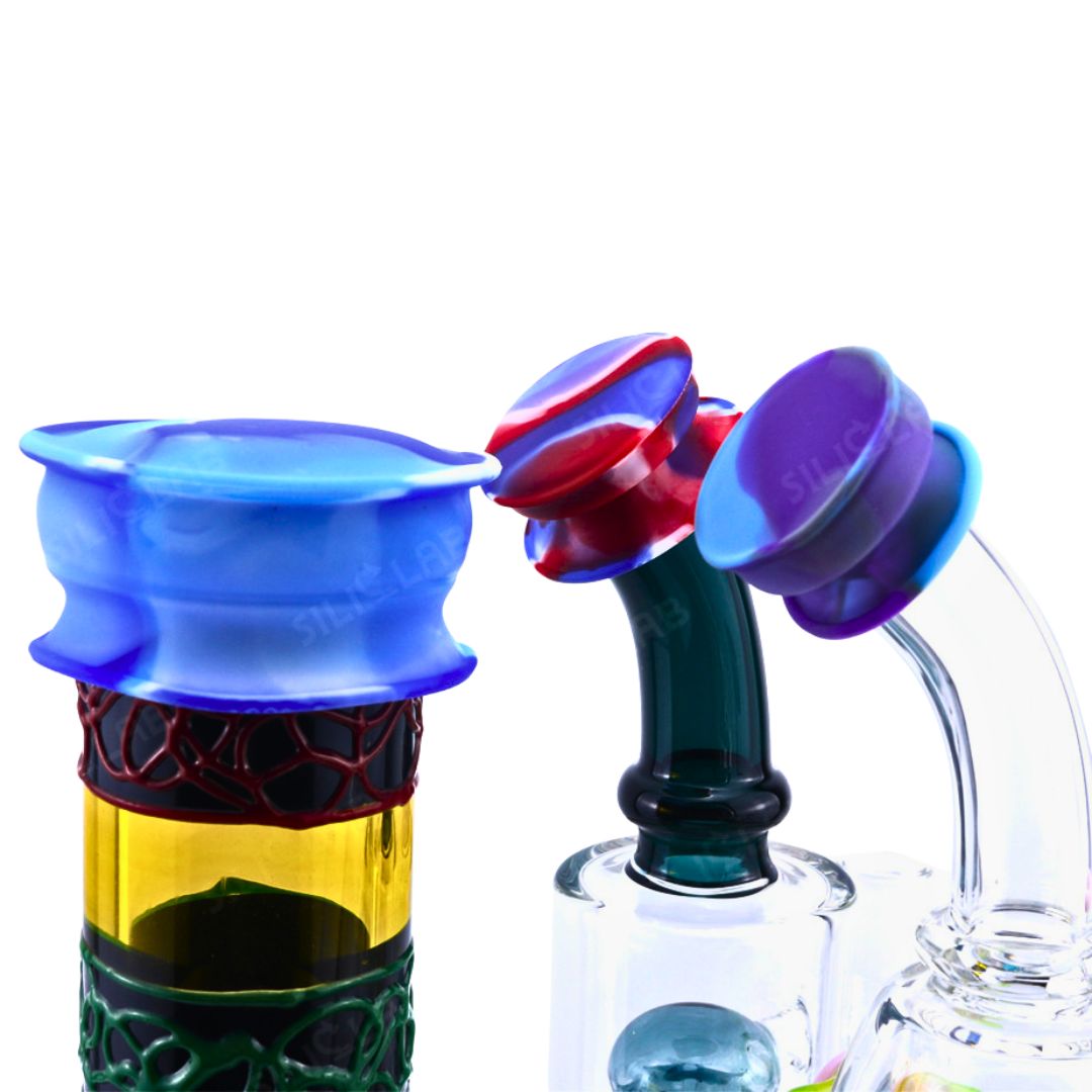 Silicone Cleaning Caps for Bong - Set of 3