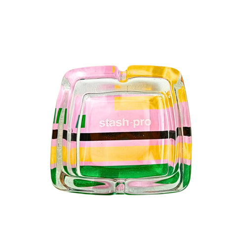 Stash Pro Square Glass Ashtray