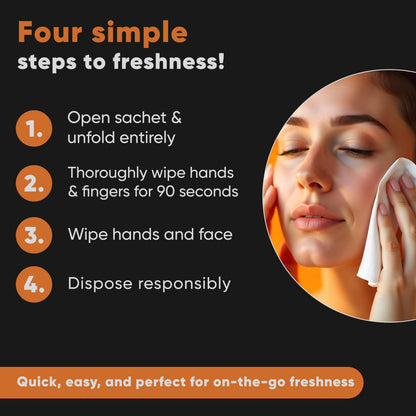 Wype - After Smoke Odour Neutralizing & Refreshing Wet Wipes