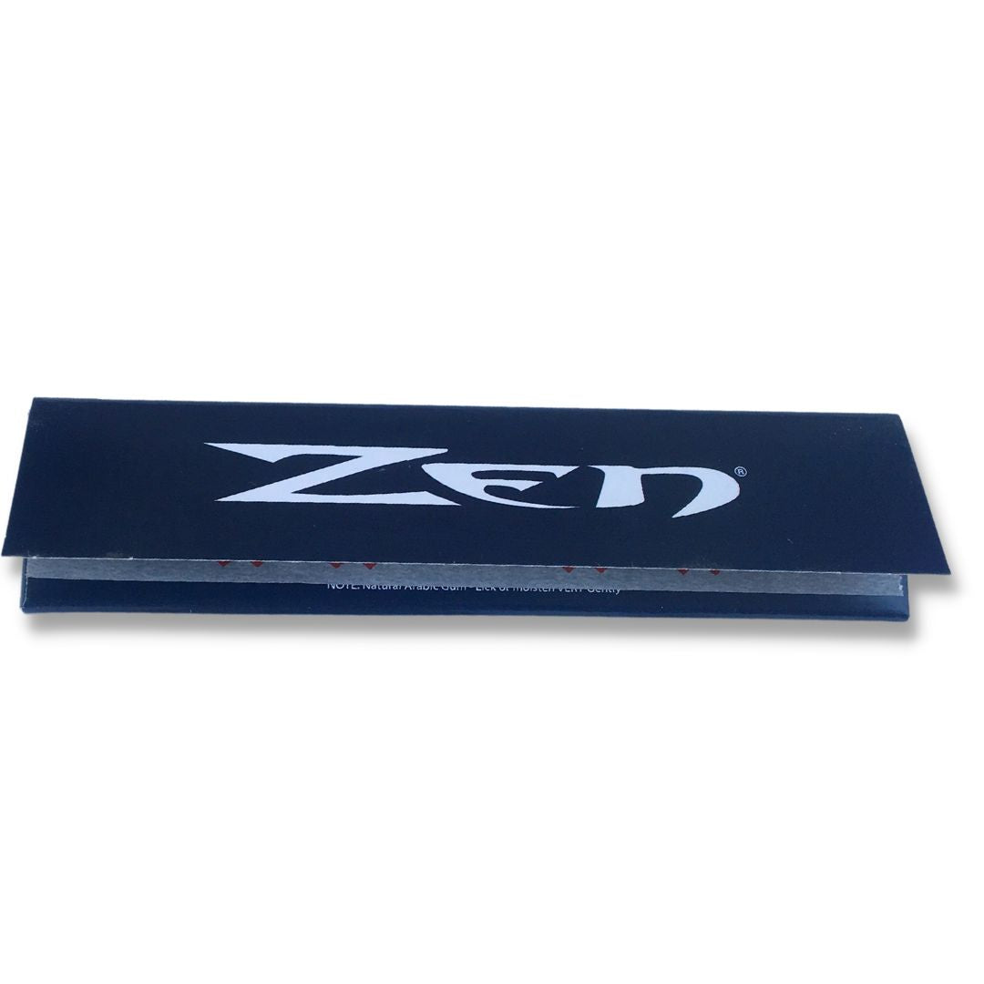 Zen Blue Rolling Paper Single Wide - 50 Leaves