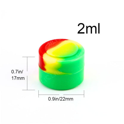 Classic Round Silicone Container - 2ml