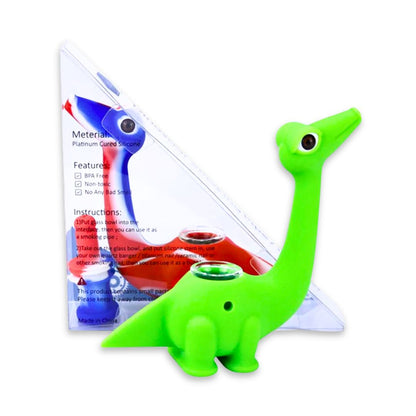 Dinosaur Bubbler Silicone Water Pipe