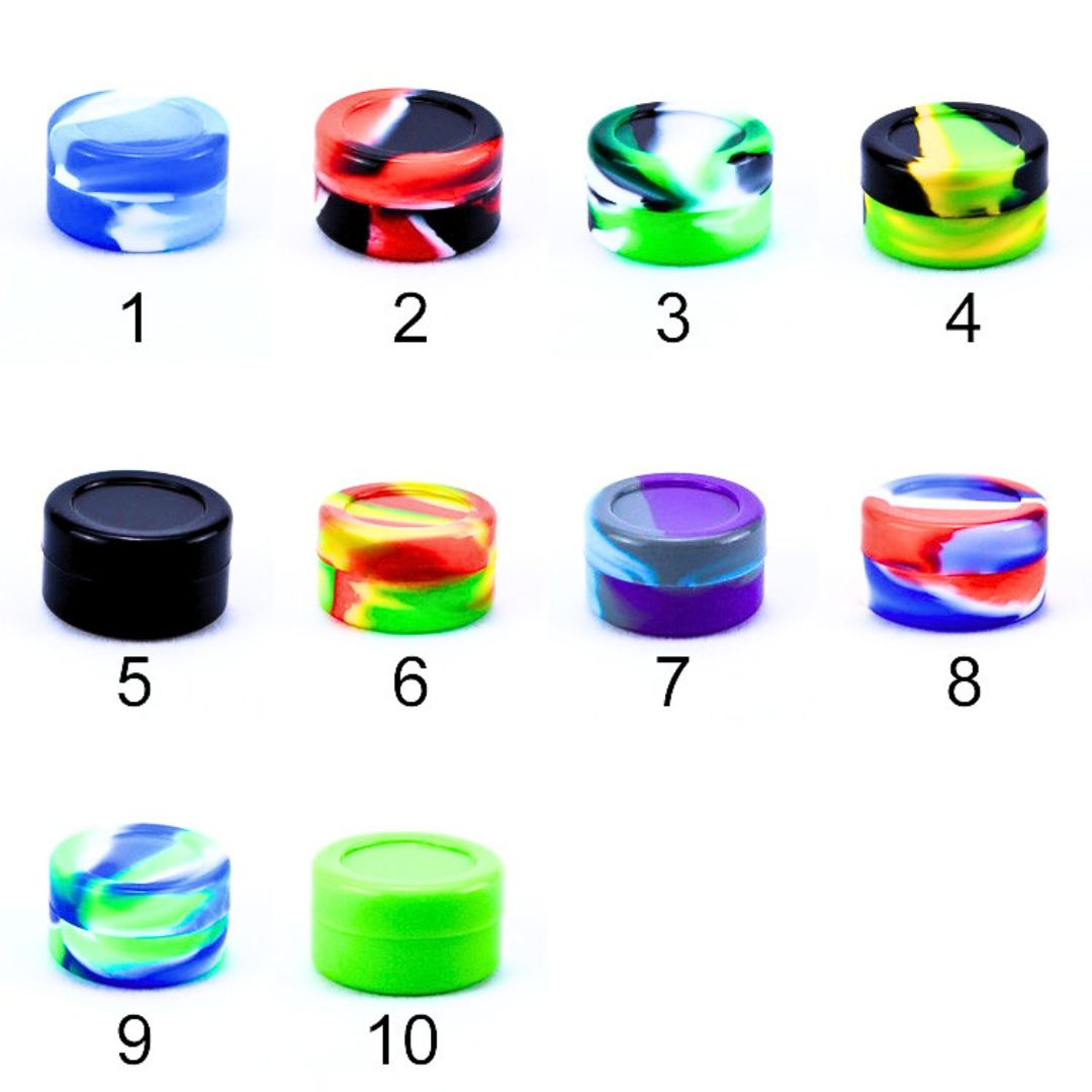 Classic Round Silicone Container - 5ml
