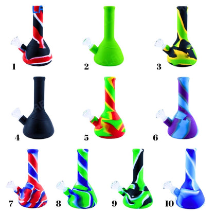 Silicone Bong - 9 Inch | Detachable & Durable