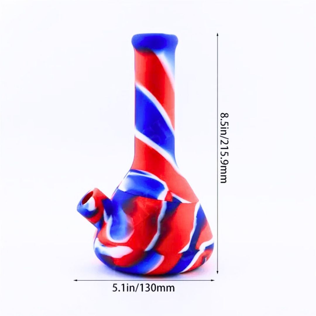 Silicone Bong - 9 Inch | Detachable & Durable
