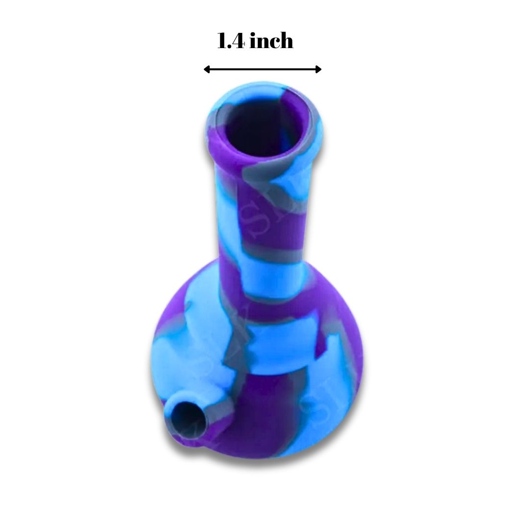 Silicone Bong - 9 Inch | Detachable & Durable