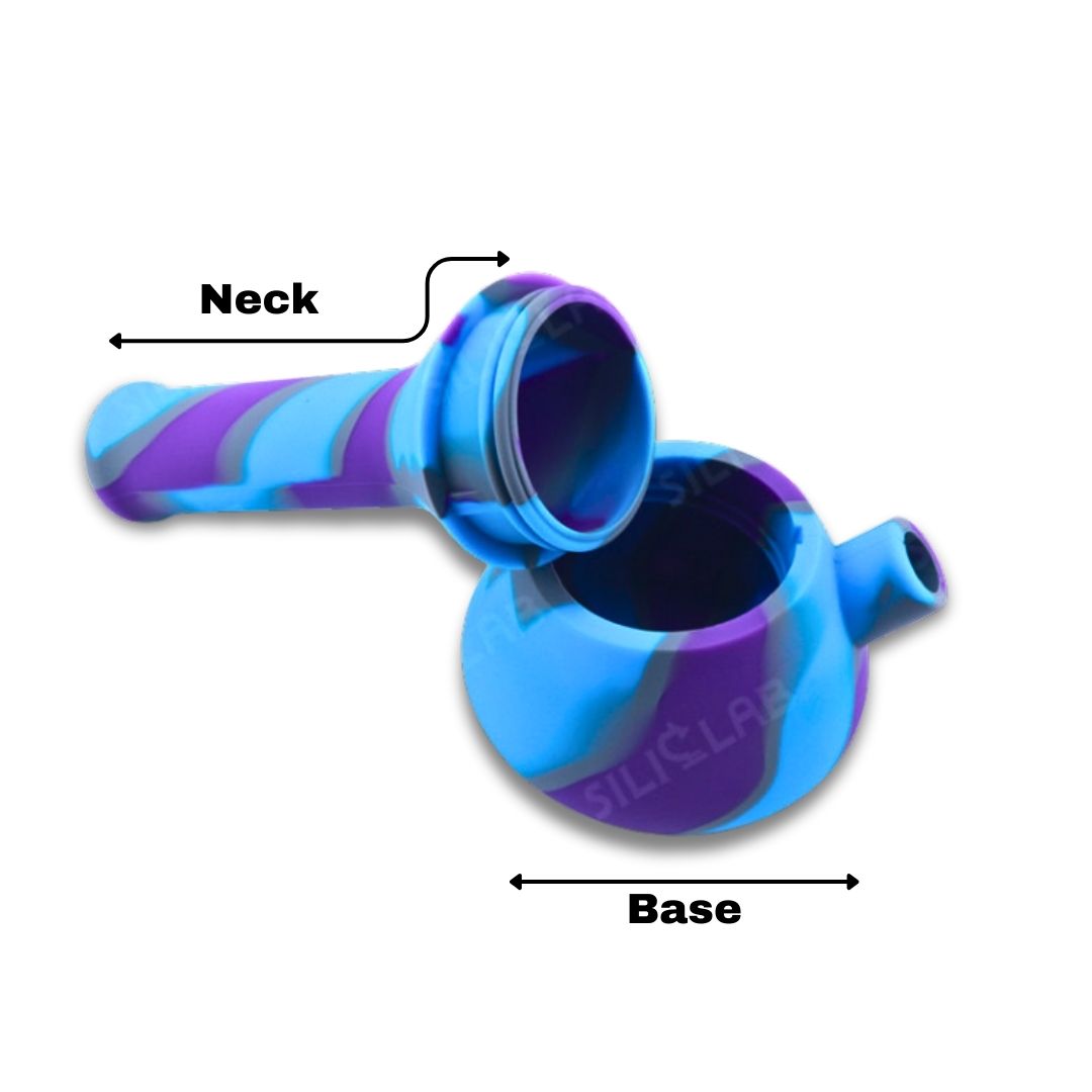 Silicone Bong - 9 Inch | Detachable & Durable
