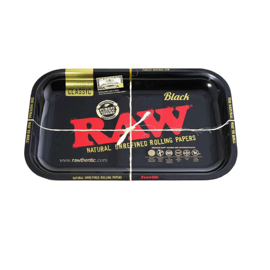 Raw Black Metal Rolling Tray