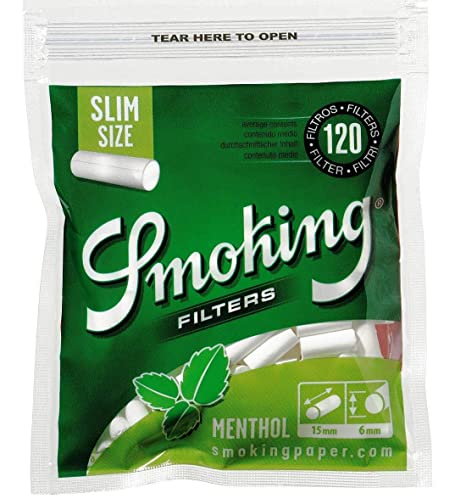 Smoking Filter - Menthol (Slim)