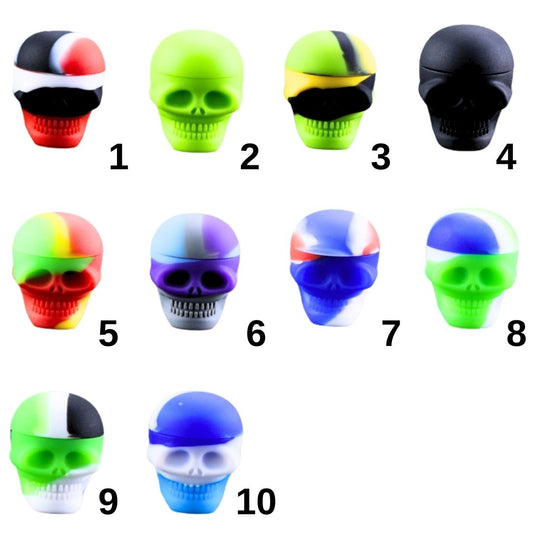 Skull Silicone Container - 3ml