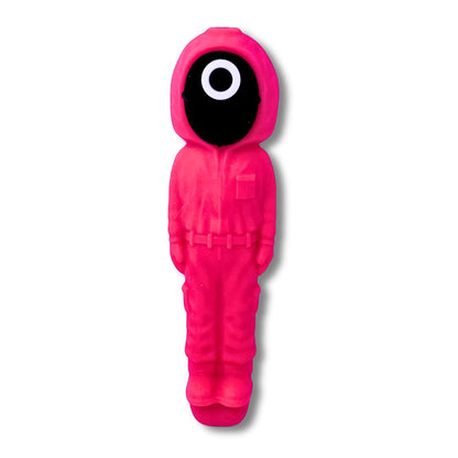 Squid Game Silicone Smoking Pipe with Glass Bowl