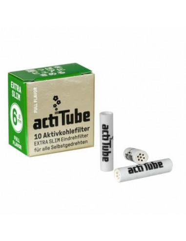 Actitube 6 mm - activated charcoal filter  ( pack of 10 )
