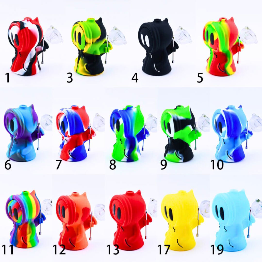 Ghost Silicone Bubbler