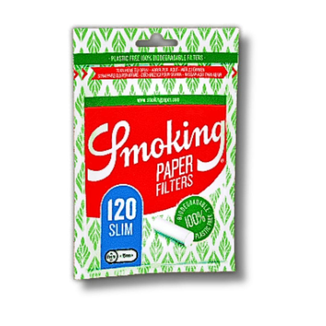 Smoking Slim Paper Filters - 6 X 15mm