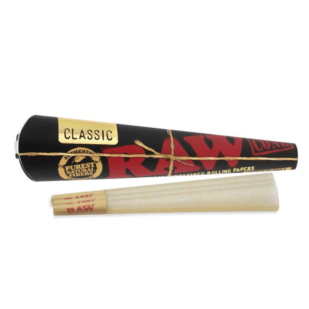 Raw Black Pre-rolled Cones