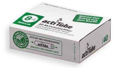 Actitube 8 mm carbon filter ( pack of 40 )