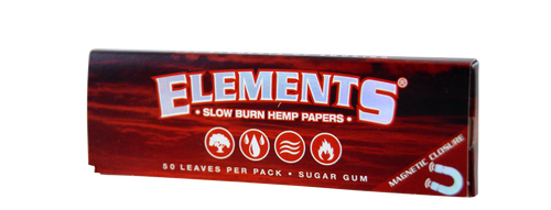 ELEMENTS RED Regular 1¼  Rolling Paper