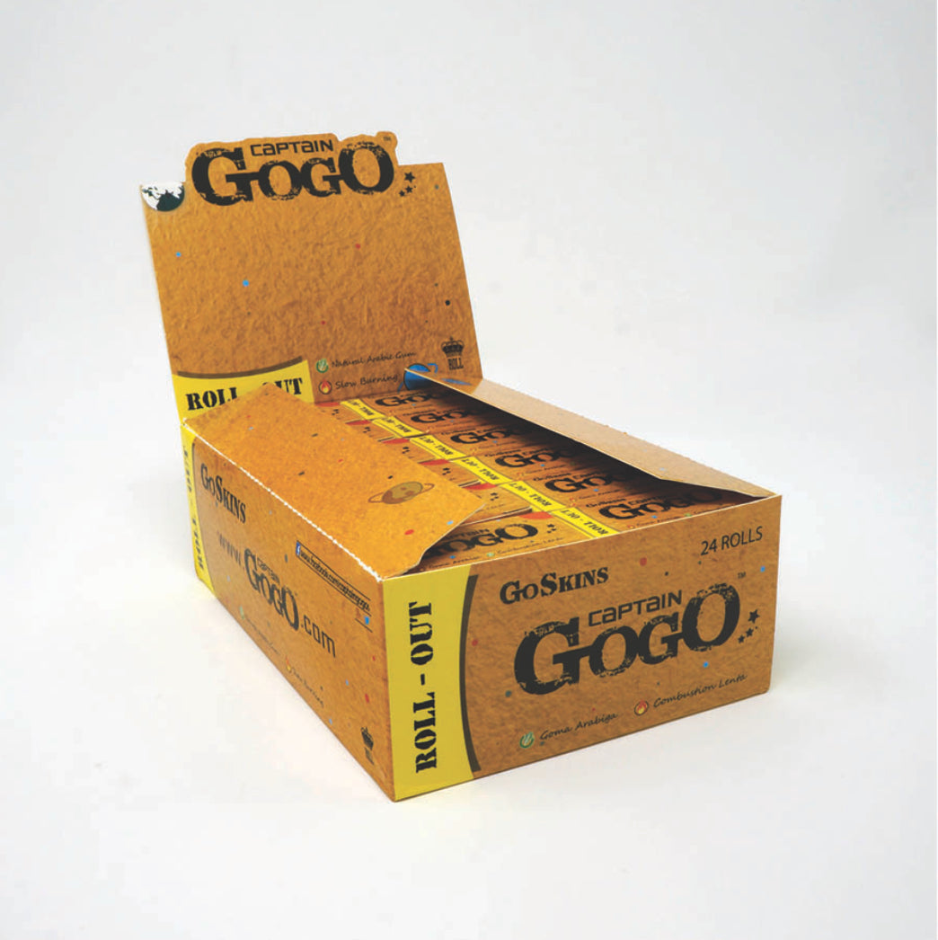 Captain Gogo brown 5M Roll ( full box ) - Pack of 24 rolls