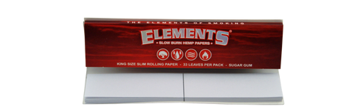 ELEMENTS® RED CONNOISSEUR KING SIZE SLIM