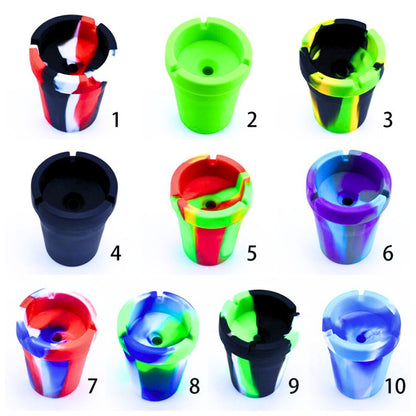Car Ashtray with Lid | Unbreakable Silicone
