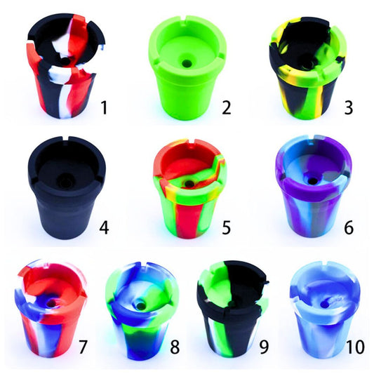 Car Ashtray with Lid | Unbreakable Silicone