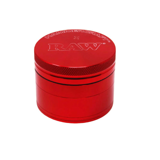 Raw Hammercraft Red Metal Grinder 4-Part