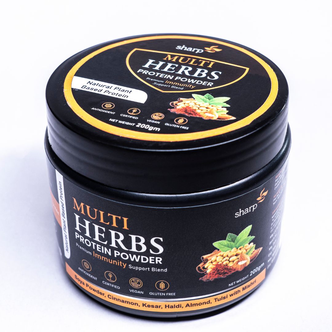 Sharp Multi Herbs Protein Powder - 200 gms
