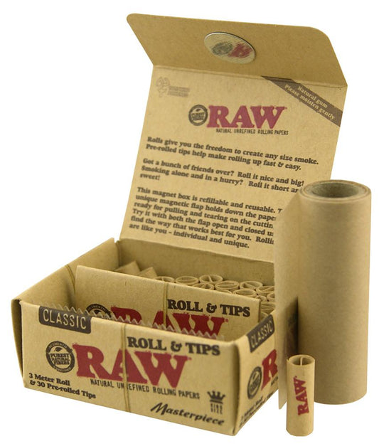 RAW Classic Masterpiece - Roll & Tips