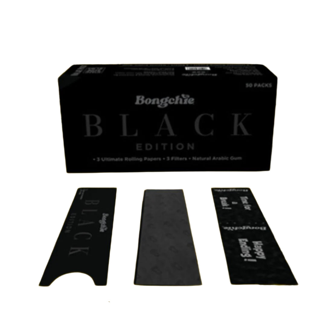 Bongchie Black Thrice Rolling Paper