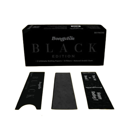 Bongchie Black Thrice Rolling Paper