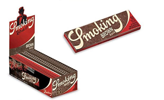 SMOKING BROWN REGULAR SIZE - Pack of 50 booklets ( Full Box )