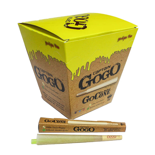 Captain Gogo Pre rolled cones - Pack of 56
