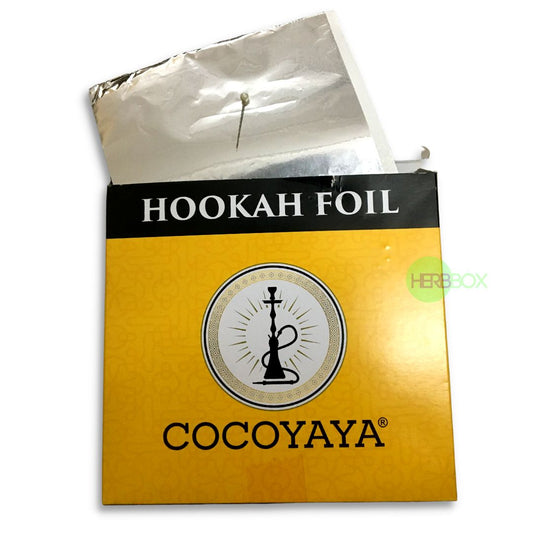 Cocoyaya Aluminium Pre-cut Hookah Foil (50 sheets)