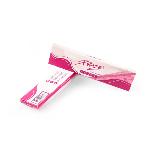 PURIZE Pink Papers King Size Slim