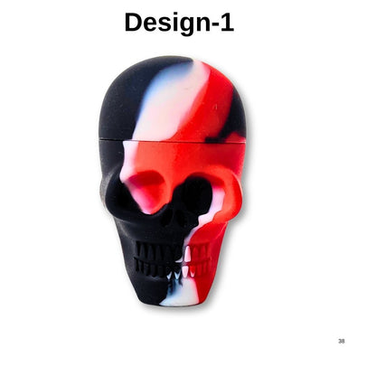 Skull Silicone Container - 15ml