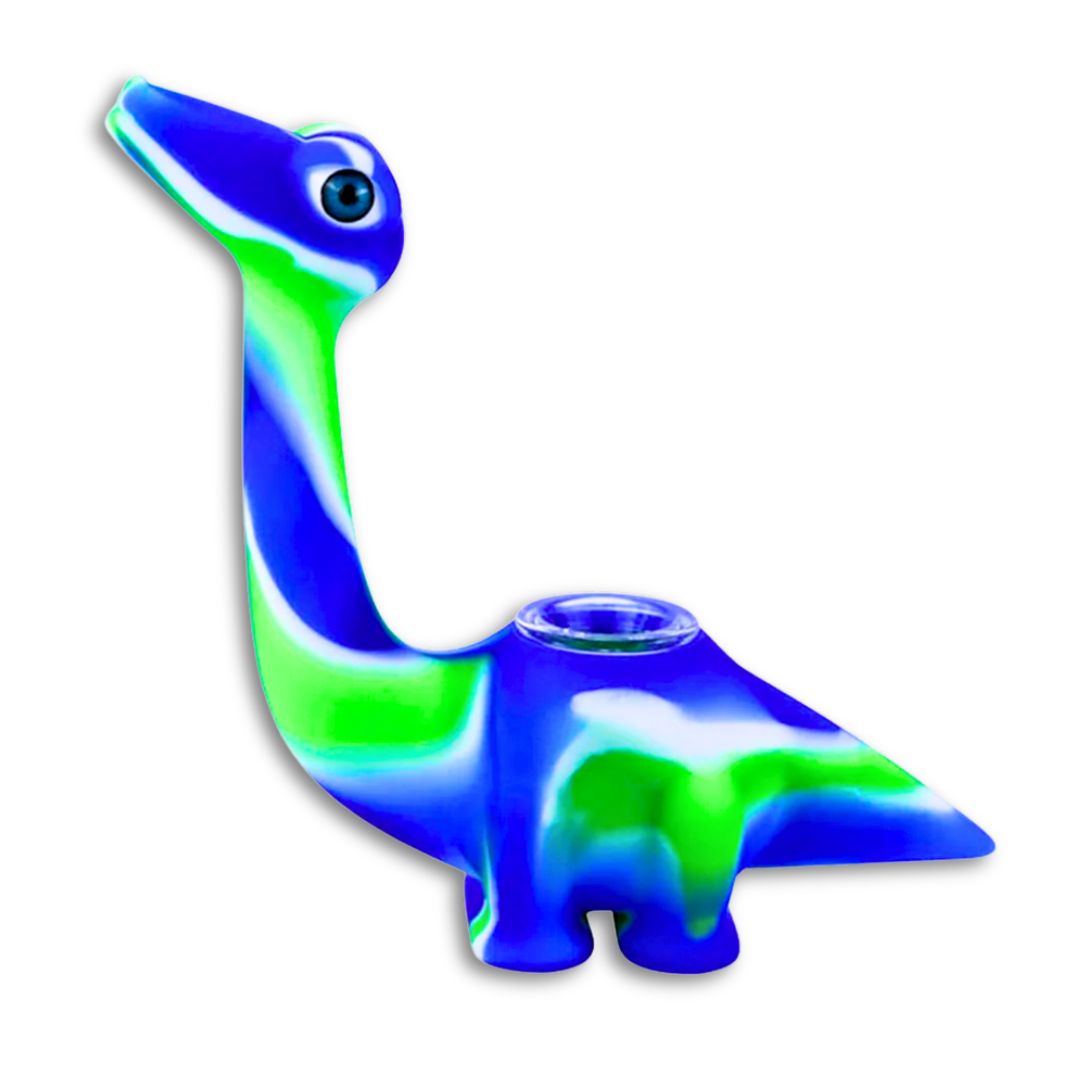 Dinosaur Bubbler Silicone Water Pipe