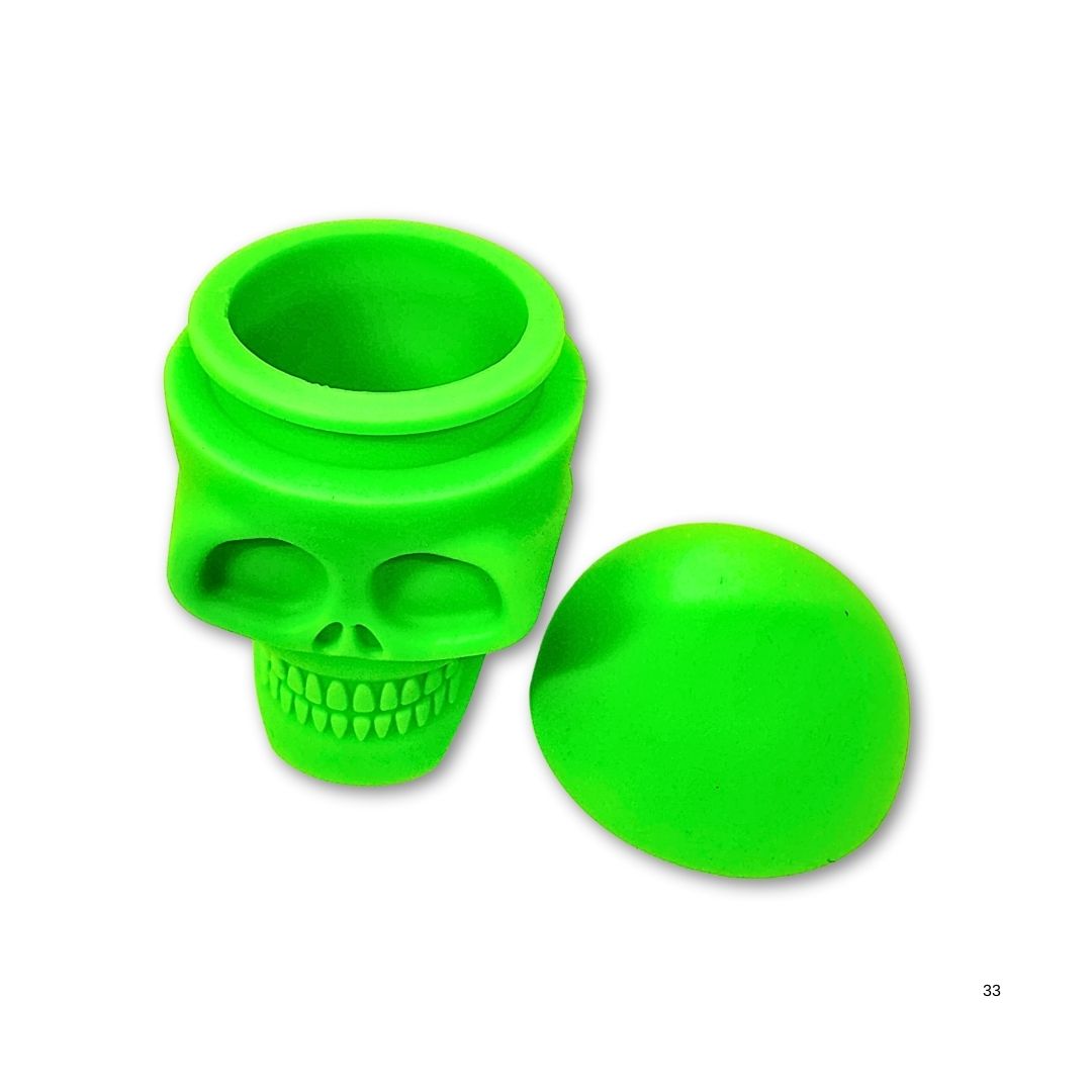 Skull Silicone Container - 15ml