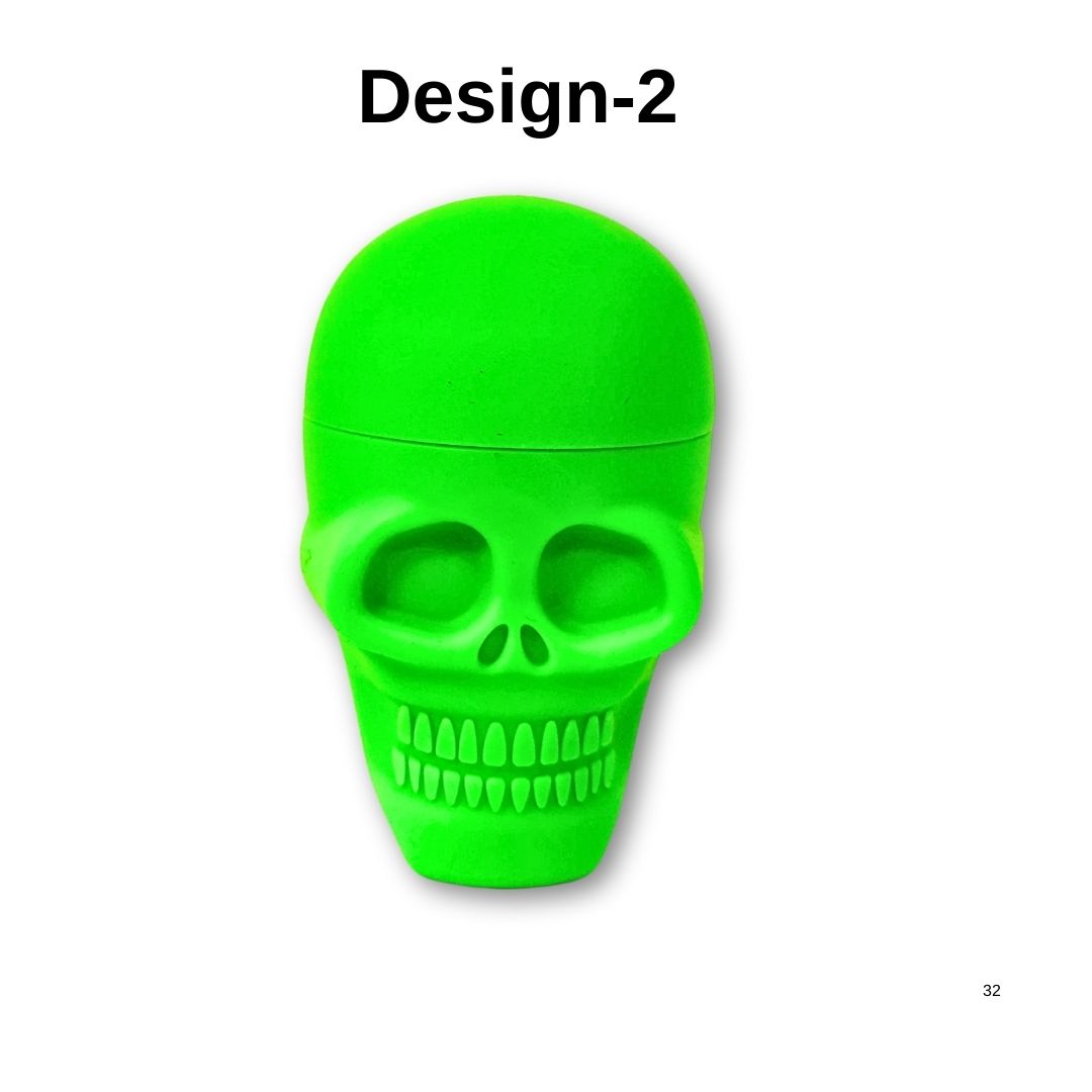 Skull Silicone Container - 15ml