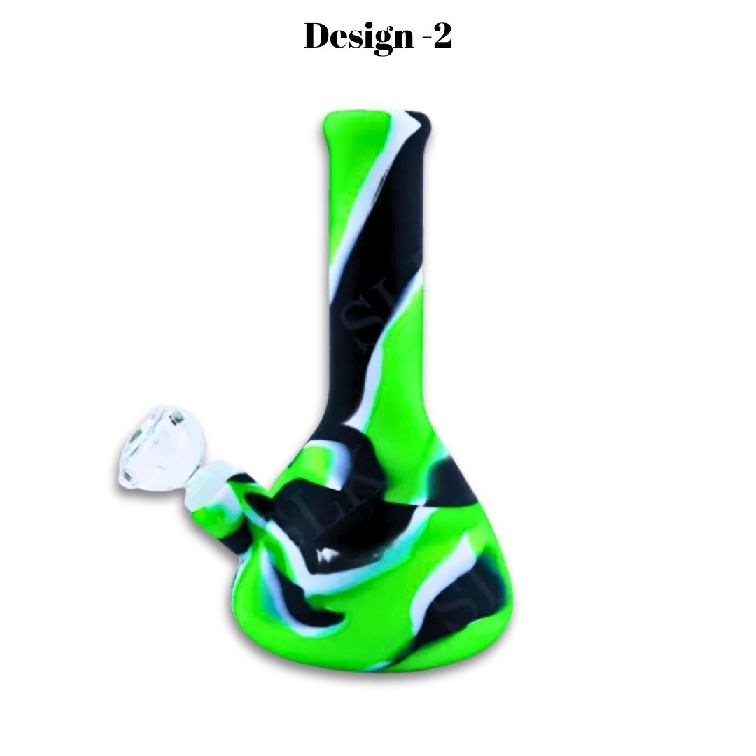 Silicone Bong - 9 Inch | Detachable & Durable