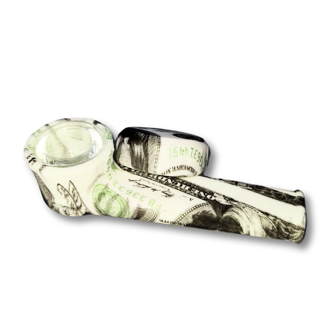 Silicone Smoking Hand Pipe with Caps