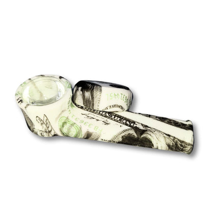 Silicone Smoking Hand Pipe with Caps