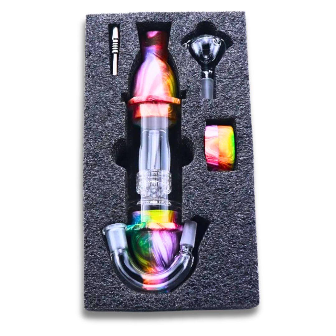Lighthouse Percolator Silicone Nectar Collector Kit