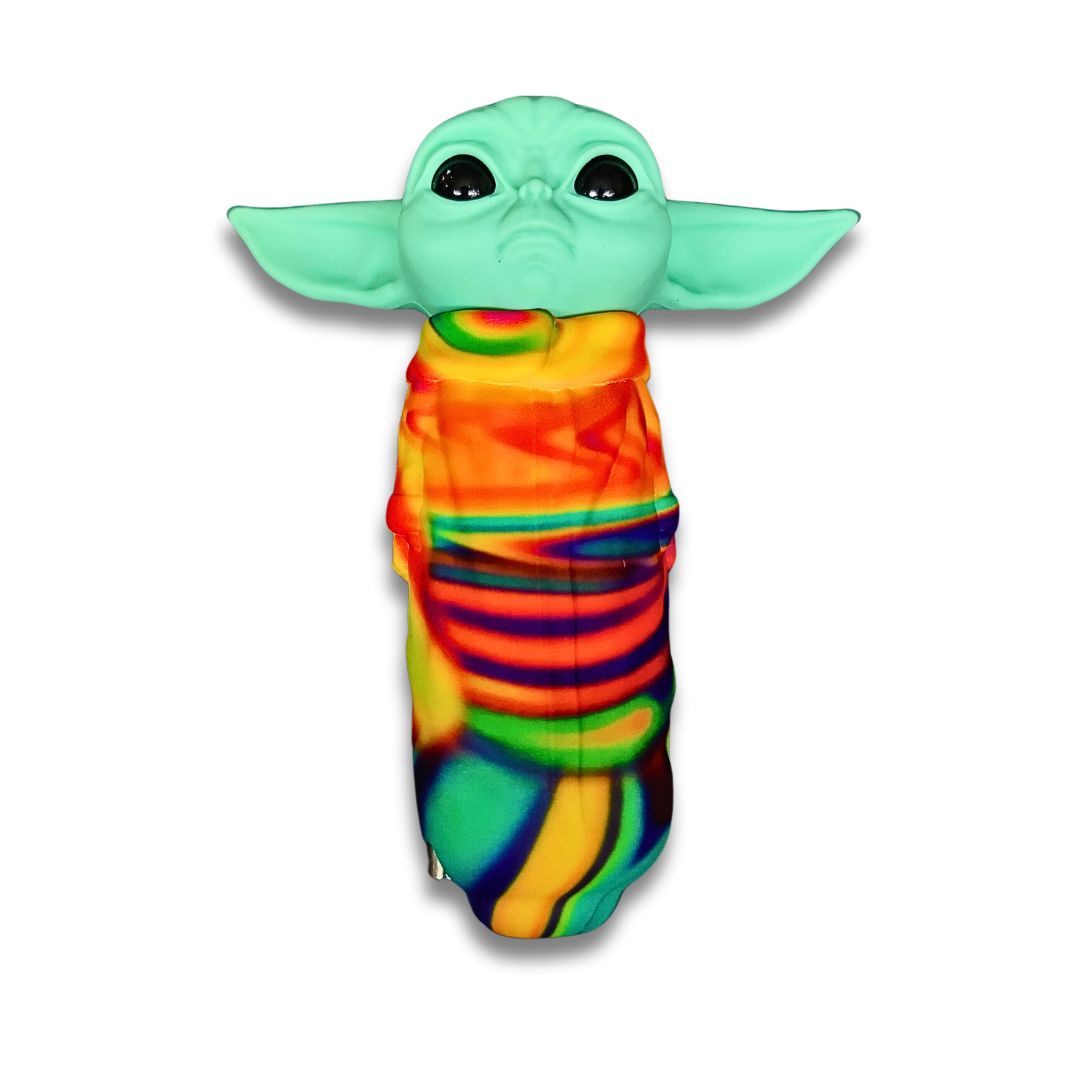 Baby Yoda Silicone Pipe - Designer