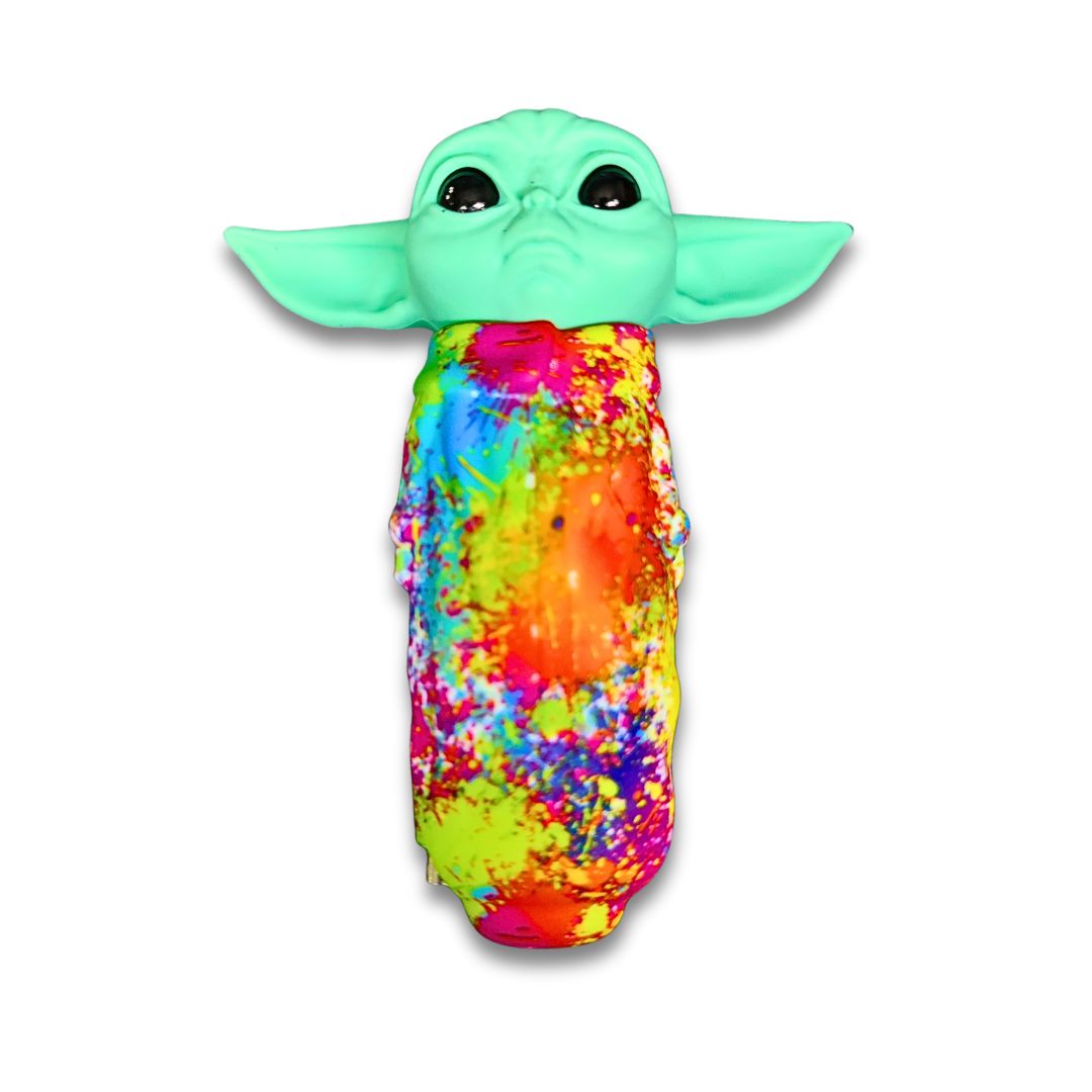 Baby Yoda Silicone Pipe - Designer