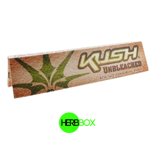 Kush Brown Rolling Paper King Size Slim