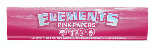 Elements Pink Rolling papers