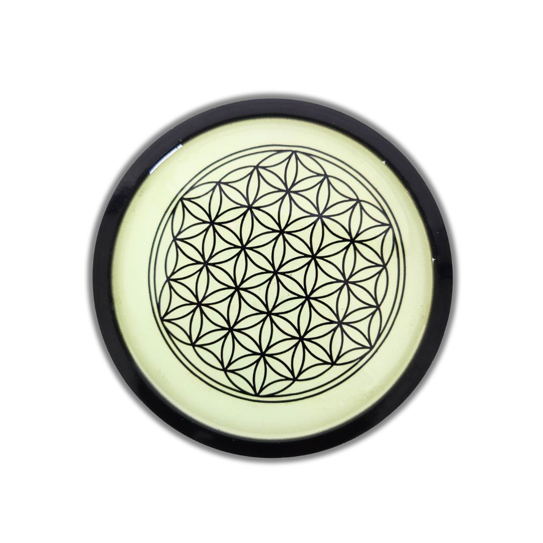Ubuntu Flower of Life Tray (Glow in the Dark)